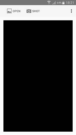 Main screen
