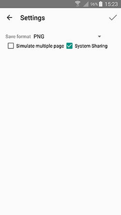 Default Settings